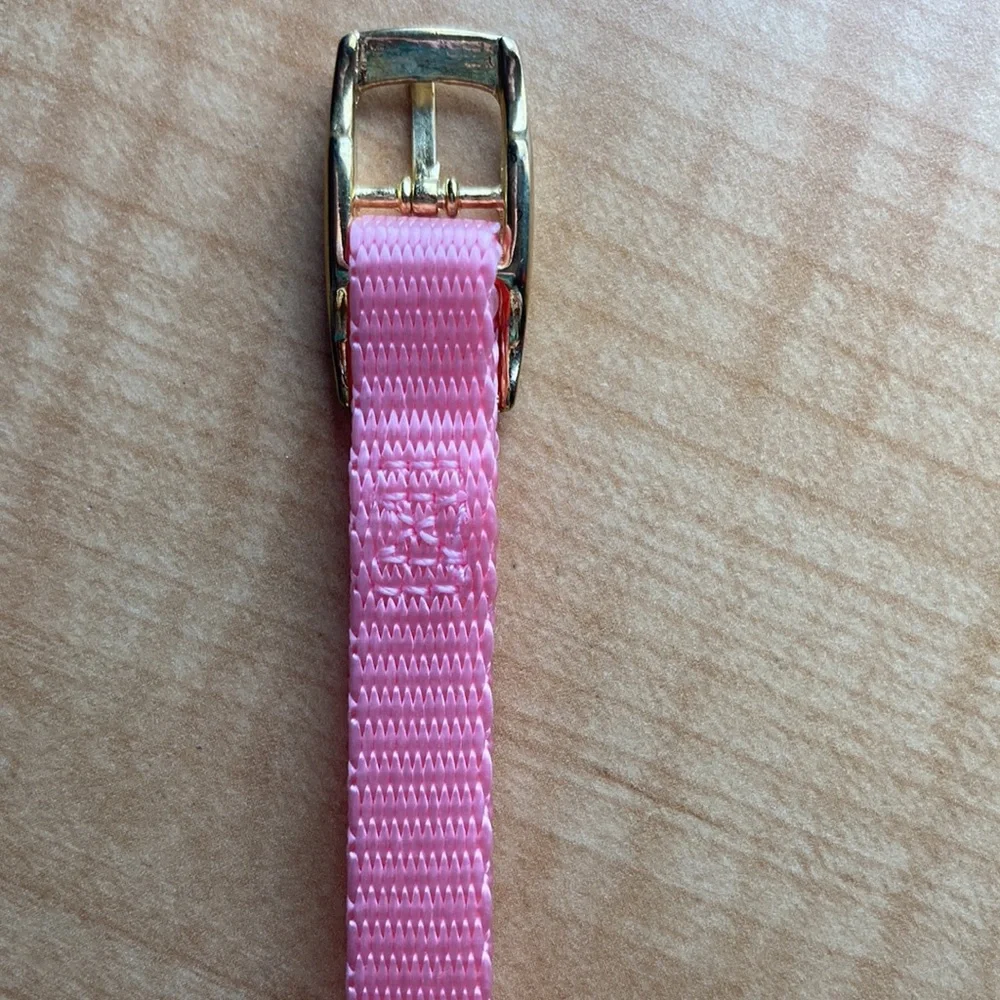 Pink rhinestones 12 dog cat collar 8.5” - 10” NWOT teacup or puppy sized x-small